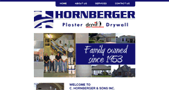 Desktop Screenshot of hornbergersons.com